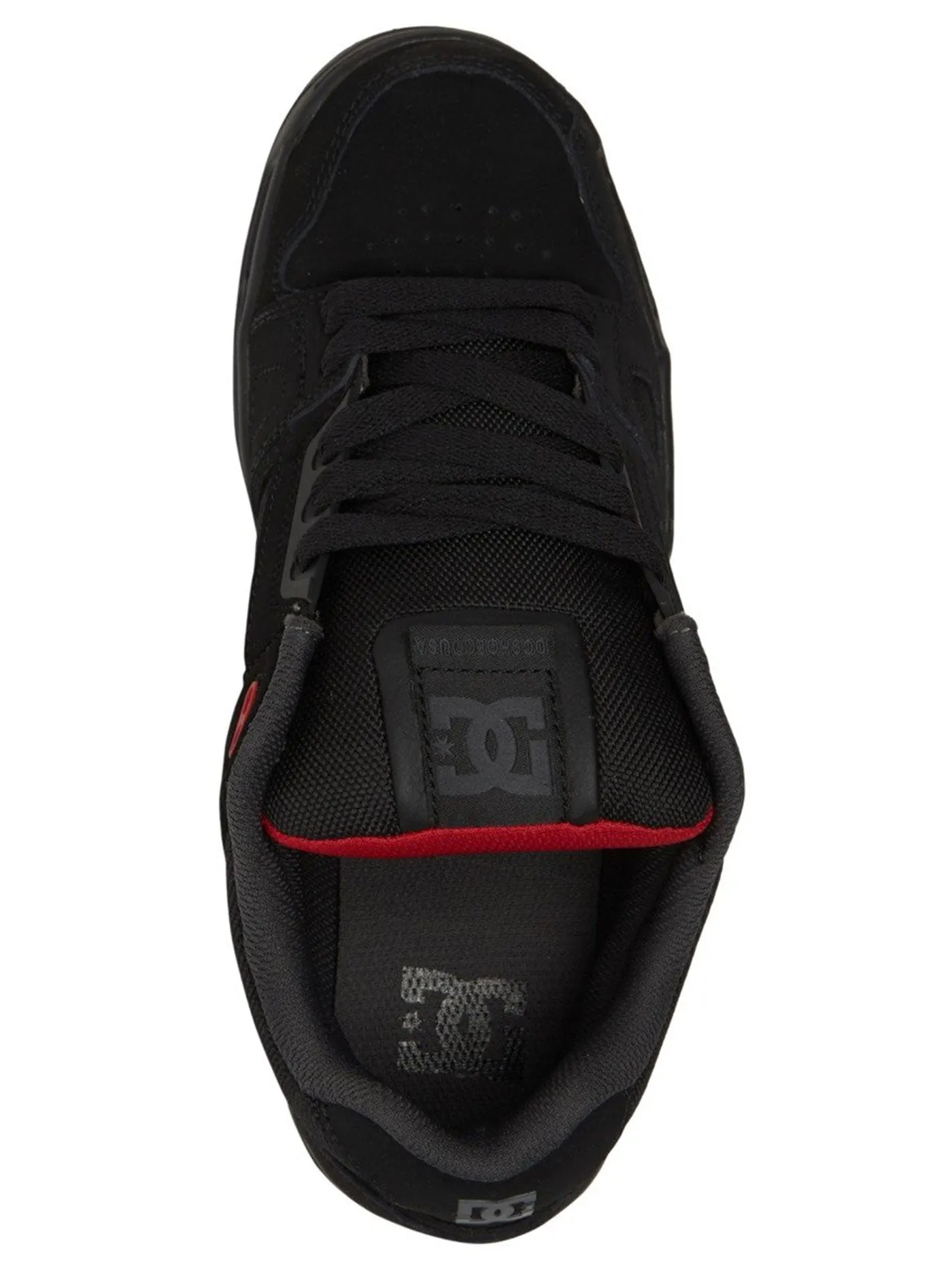 Stag Black/Grey/Red Shoes
