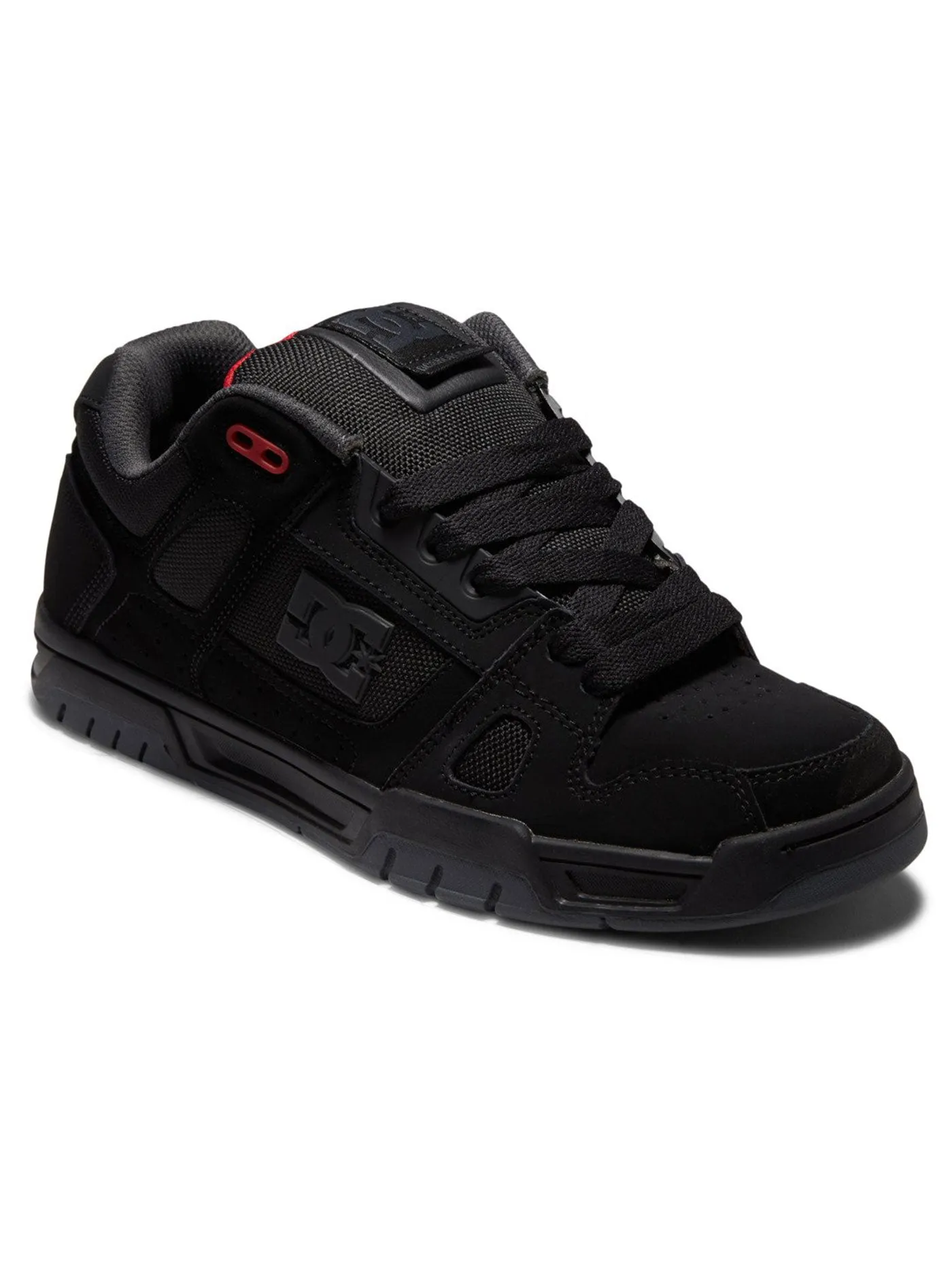 Stag Black/Grey/Red Shoes