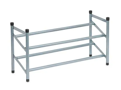 Topline Expandable 2-Tier Shoe Rack Organizer