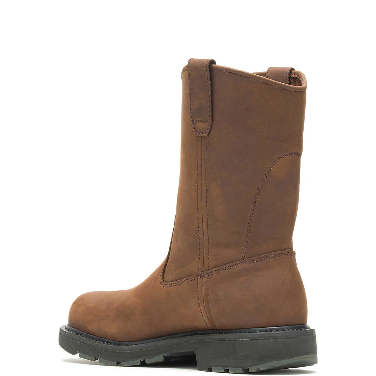 Wolverine Men's DD Work Steel Toe Wellington - Dark Brown