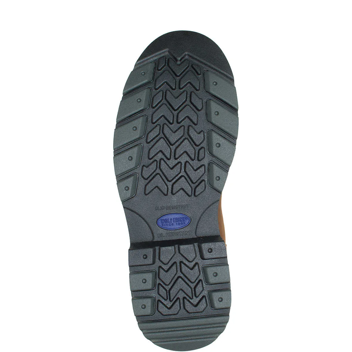 Wolverine Men's DD Work Steel Toe Wellington - Dark Brown