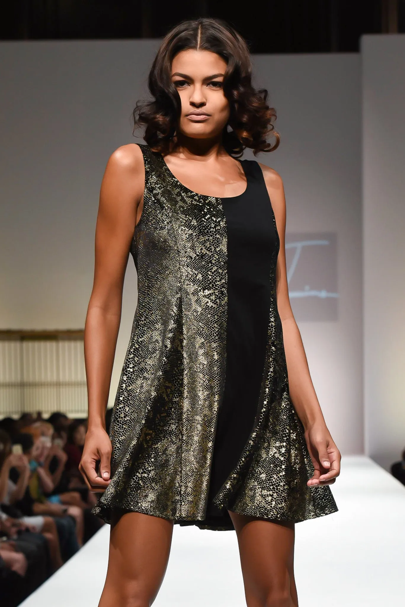 Women's Gold Dress