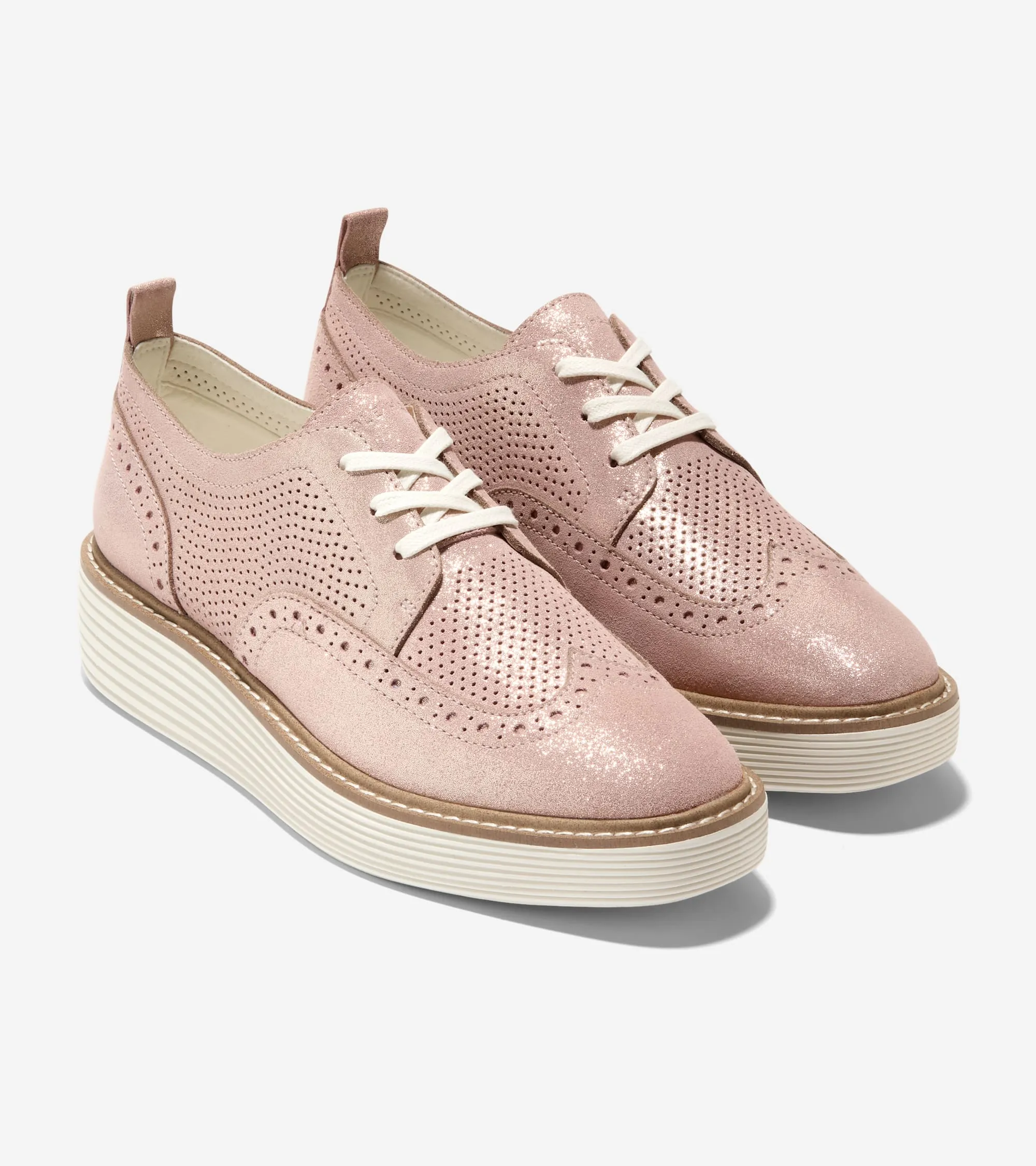Women's ØriginalGrand Platform Wingtip Oxfords