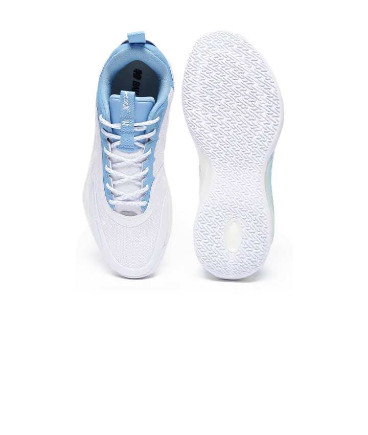 XTEP Men's Stylish TPU Support Basketball Shoes- Lace up Style- Dynamic Foam- TPU Sidewall Support- Honeycomb Rebound Cushioning- Highly Durable- Superior Comfort