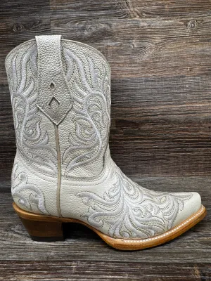 Z5344 Women's Bone Embroidered Ankle Boot by Corral