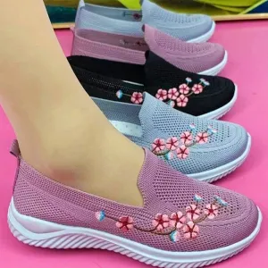 Zapatos De Mujer | Floral Women Sneakers